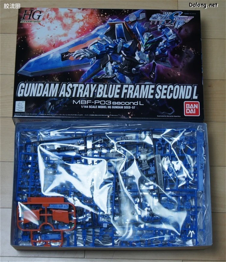 机动战士高达SEED HG SEED&SEED DESTINY 57 异端高达蓝色机二型L - 图片